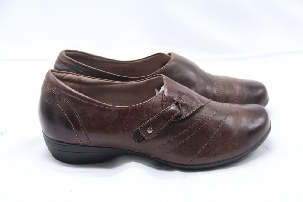 DANSKO Franny Loafer Shoes Womens Size EU 40 US 9.5 Chocolate Burnished Leather